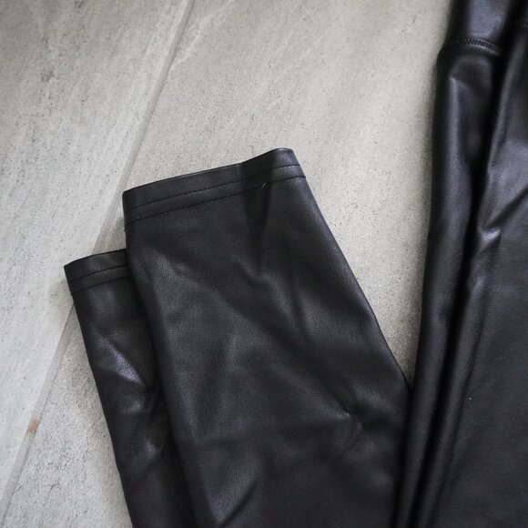 ALLSAINTS Faux Leather Leggings – Black – Size 4 (US) - Picture 2 of 7